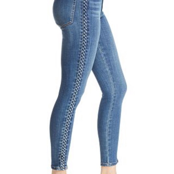 JOES JEANS Charlie Braided Ankle Skinny size 25 - Picture 8 of 9